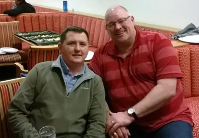 Jo Frazer ex AB (S) and Mike Scott